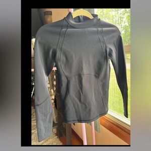 Lululemon Long Sleeve Shirt with Back Zipper